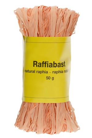 Raffia Bast 50 g terracotta
