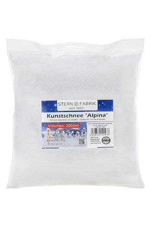 Deko-Schnee 'Alpina' aus Kunststoff, 60 g