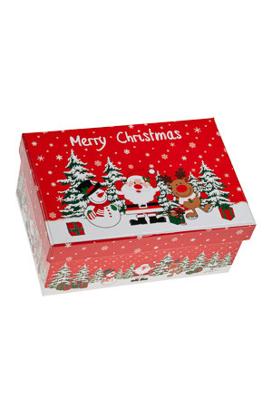 Geschenkbox 'Weihnachtsmotive' klein