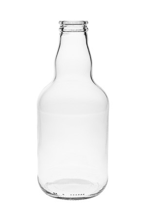 Kropfhalsflasche 400 ml mit Ricalmündung (Karton, 105 Stück)