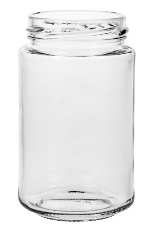 Rundglas 250 ml TO 58 (Karton, 114 Stück)