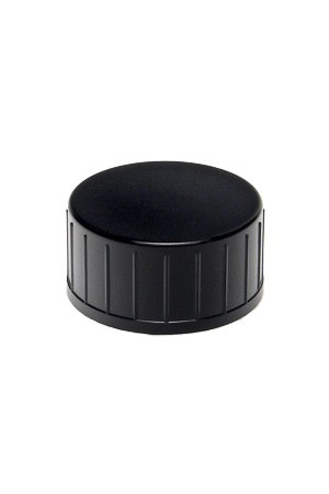 Schraubverschluss schwarz Kunststoff für Gallone 5000 ml (Beutel, 10 Stück)