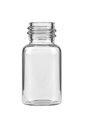 Glasflasche 10 ml (Schrumpfverpackung, 224 Stück)