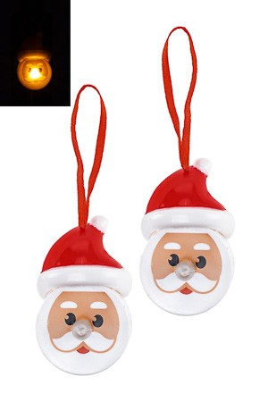 LED Teelicht 'Weihnachtsmann', 2 Stück