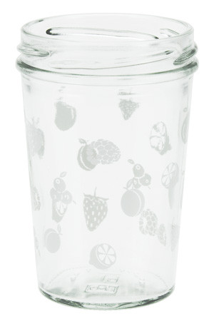 Becherglas 150 ml TO 66 'Obst weiß' (Karton, 108 Stück)