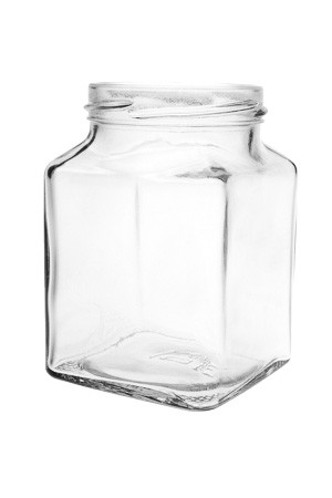 Quadratglas 314 ml (Karton, 80 Stück)
