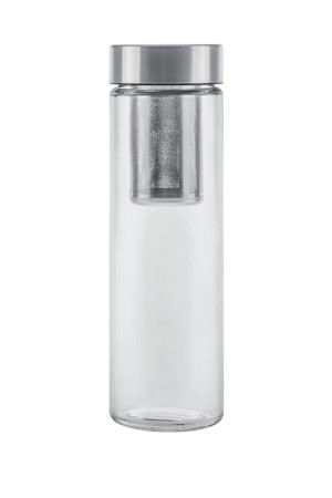 Glasflasche Simax 'Exclusive' 500 ml mit Siebeinsatz (Karton, 6 Stück)