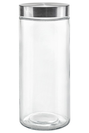 Vorratsglas 'Nobilis' 2200 ml mit Edelstahlverschluss