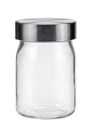 Vorratsglas 230 ml mit Edelstahlverschluss (Karton, 36 Stück)